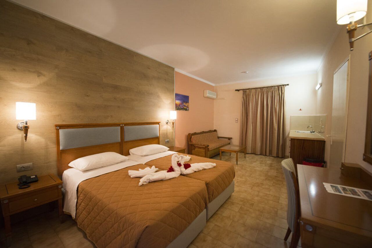 Sandys Studios Apartments And Log Villas Pszalídi Kültér fotó